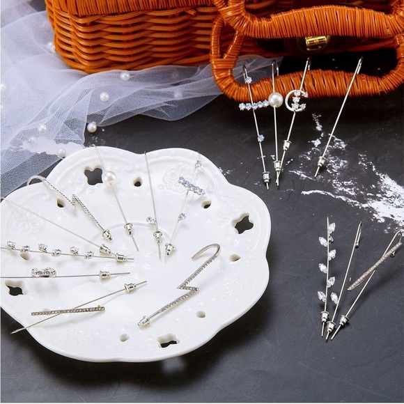 Gold and Silver Cuff Crawler Hook Earrings Set - Picture 8 of 16